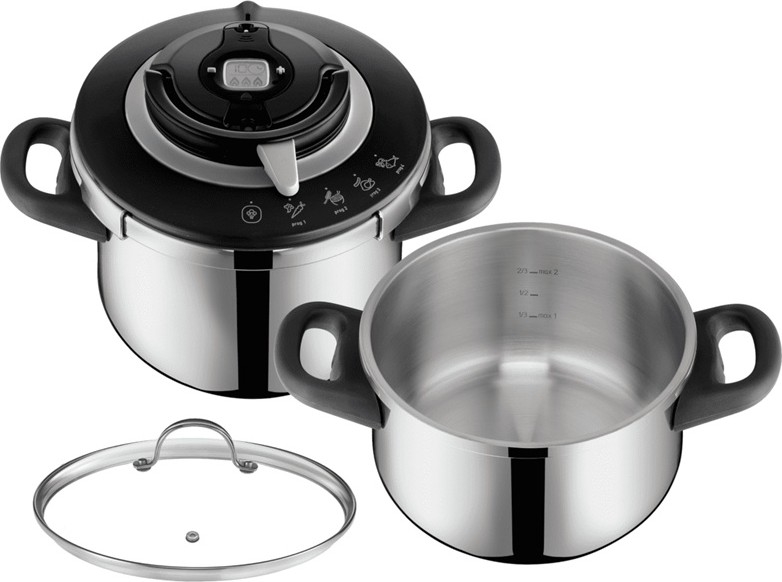 Tefal - Ensemble d'autocuiseurs CLIPSO CHEF 4,5/6 l