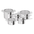 Tefal - Ensemble de 10 casseroles NORDICA en inox