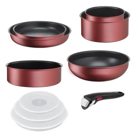 Tefal - Ensemble de 10 pièces INGENIO DAILY CHEF cuivré