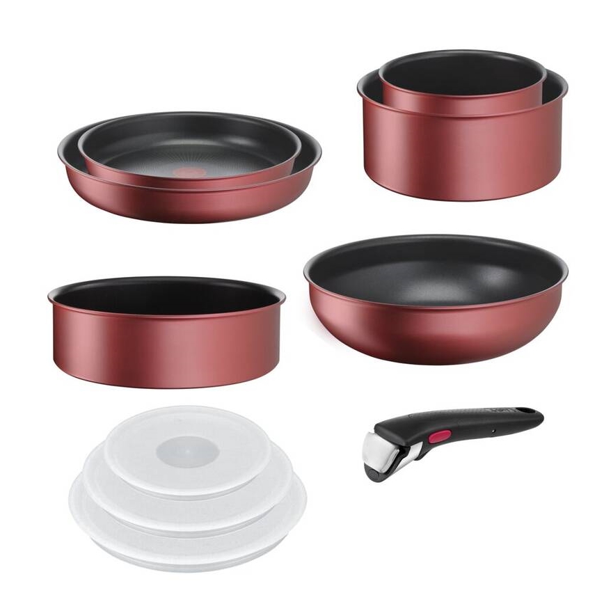 Tefal - Ensemble de 10 pièces INGENIO DAILY CHEF cuivré