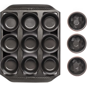 Tefal - Ensemble de 13 moules à pâtisserie CREABAKE