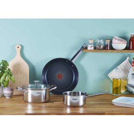 Tefal - Ensemble de 2 poêles COOK EAT 24/28 cm