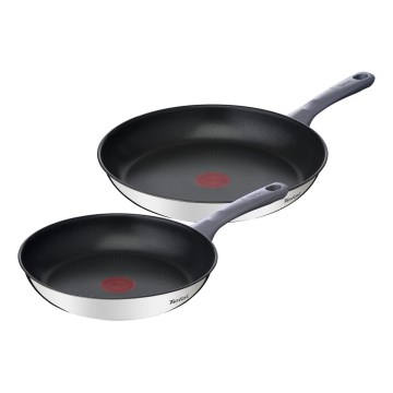Tefal - Ensemble de 2 poêles DAILY COOK