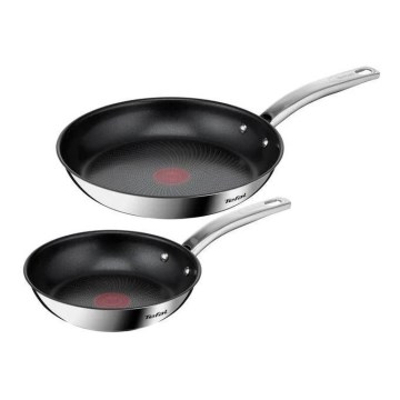 Tefal - Ensemble de 2 poêles INTUITION 20/26 cm