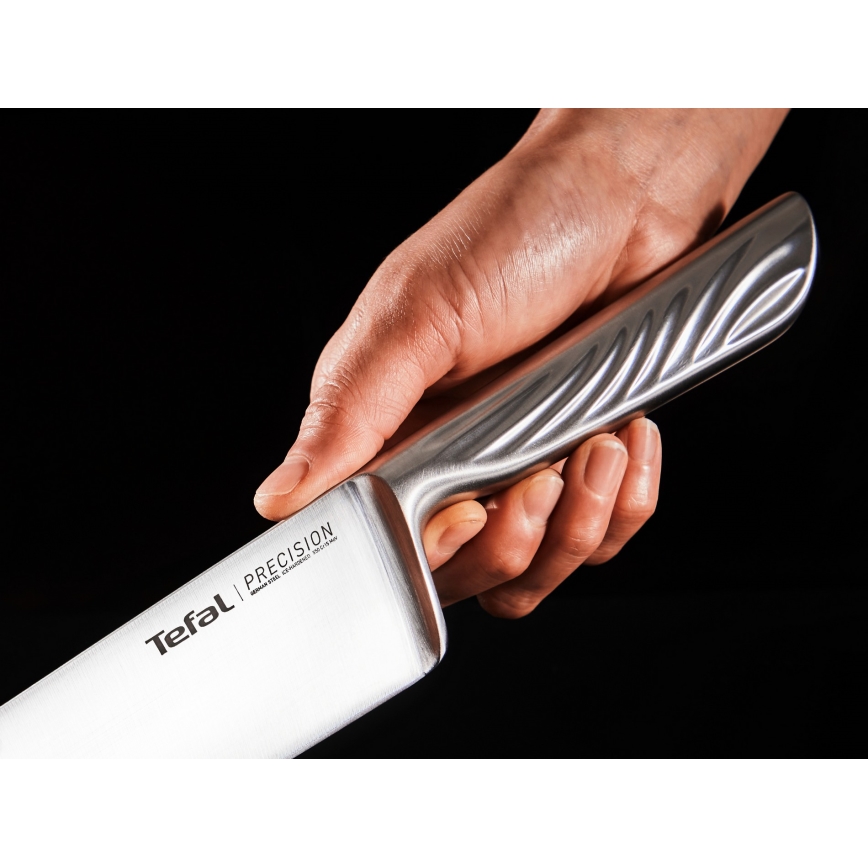 Tefal - Ensemble de 3 couteaux de cuisine PRECISION