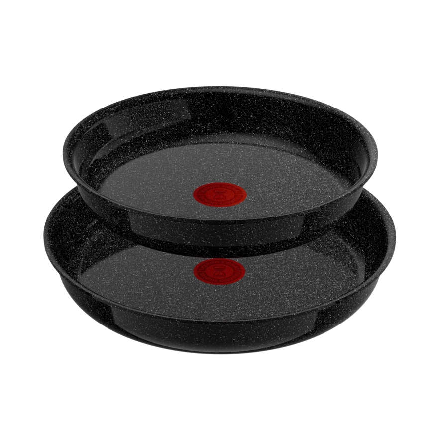 Tefal - Ensemble de 3 poêles INGENIO INTENS' CERAM