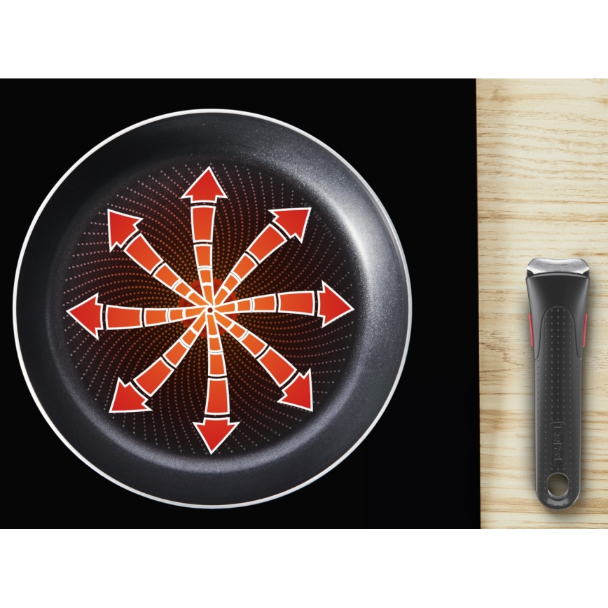 Tefal - Ensemble de 3 poêles INGENIO SO'LIGHT