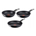 Tefal - Ensemble de 3 poêles PERFECT TOUCH