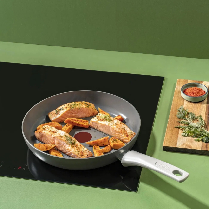 Tefal - Ensemble de 3 poêles RENEW ON