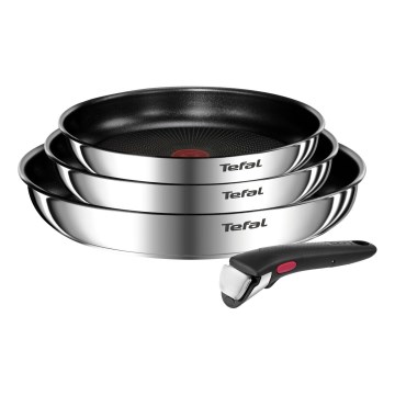 Tefal - Ensemble de 4 pièces de batterie de cuisine EMOTION MAX
