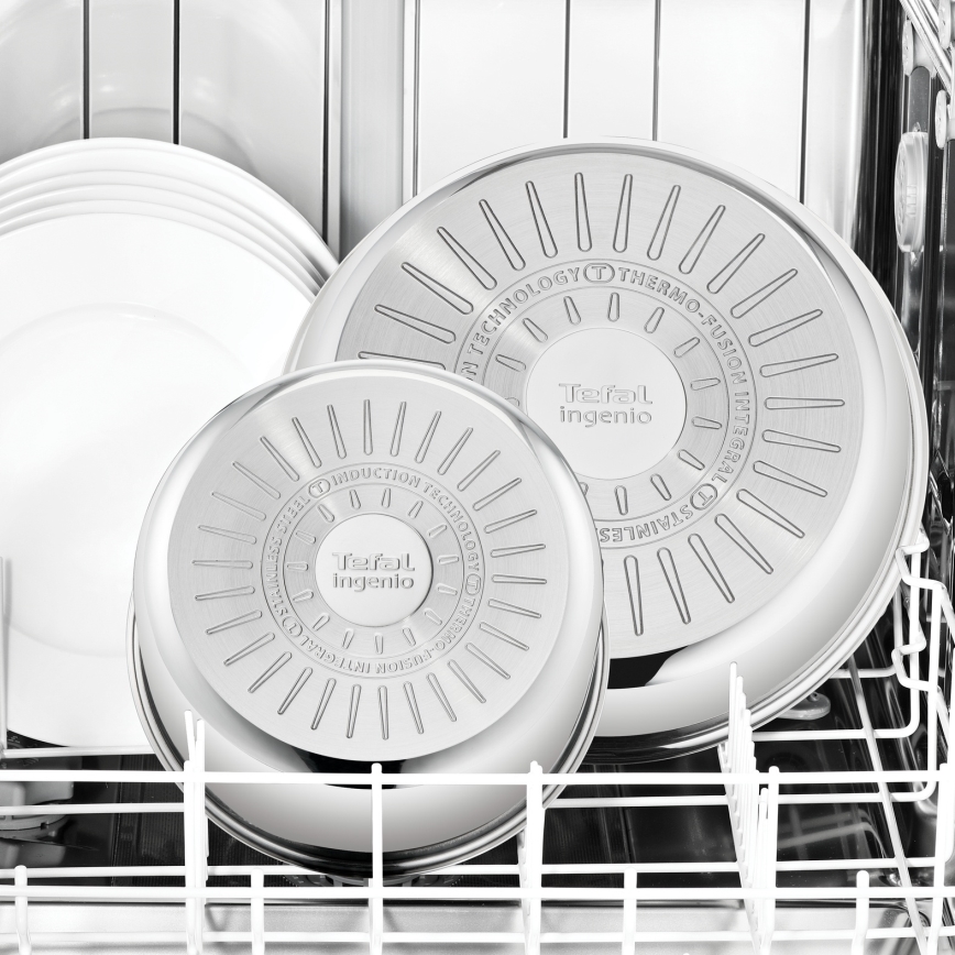 Tefal - Ensemble de 4 pièces de batterie de cuisine EMOTION MAX