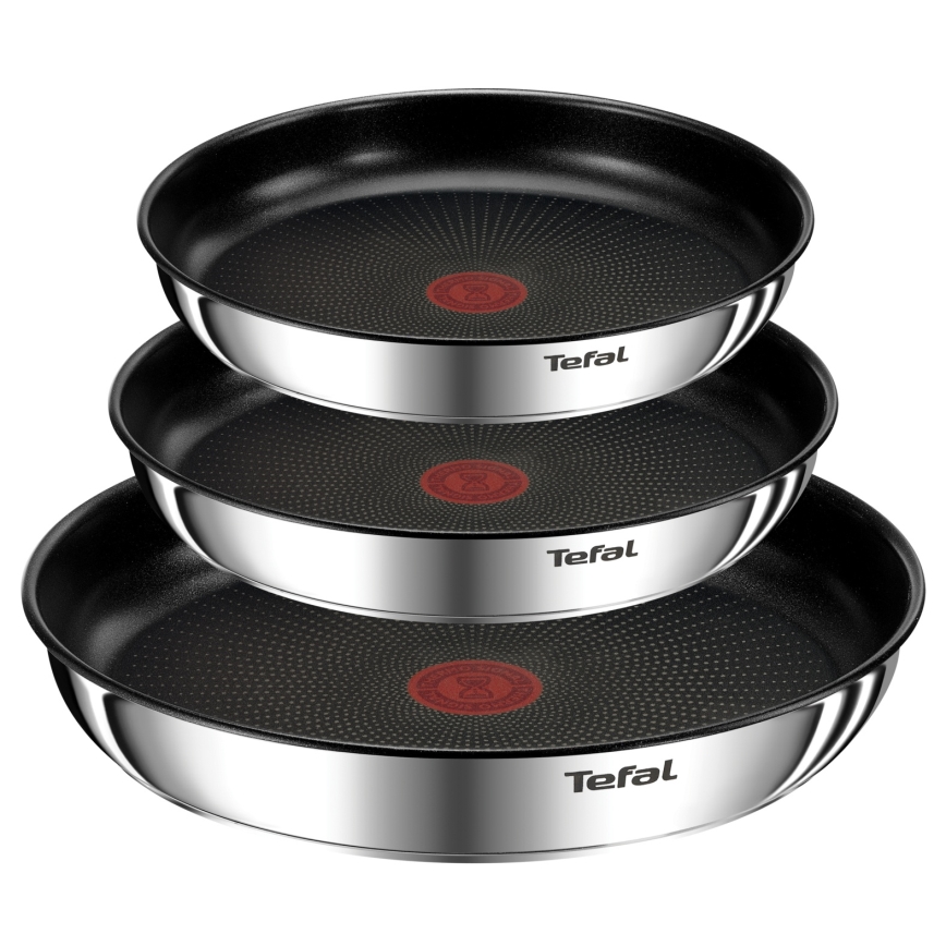 Tefal - Ensemble de 4 pièces de batterie de cuisine EMOTION MAX