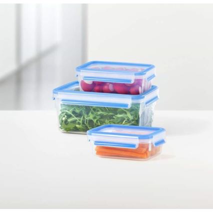 Tefal - Ensemble de 5 boîtes alimentaires MASTER SEAL FRESH, bleu