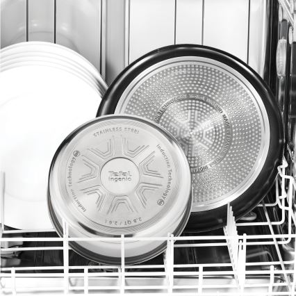 Tefal - Ensemble de 5 pièces INGENIO COOK en inox