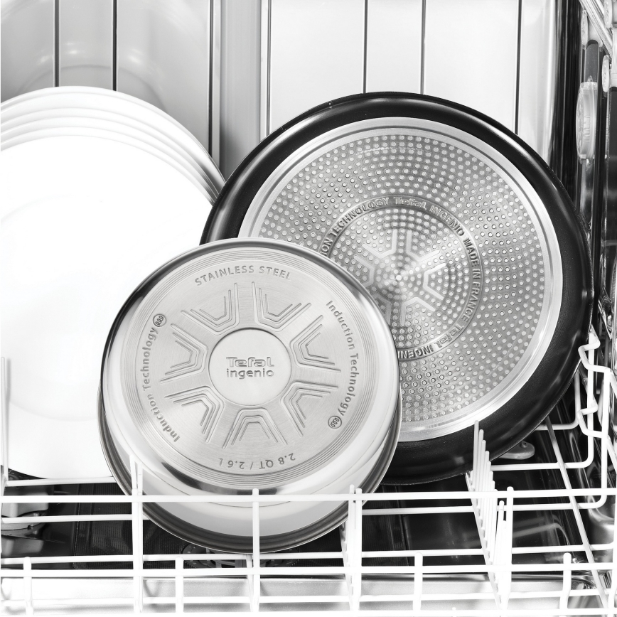 Tefal - Ensemble de 5 pièces INGENIO COOK en inox