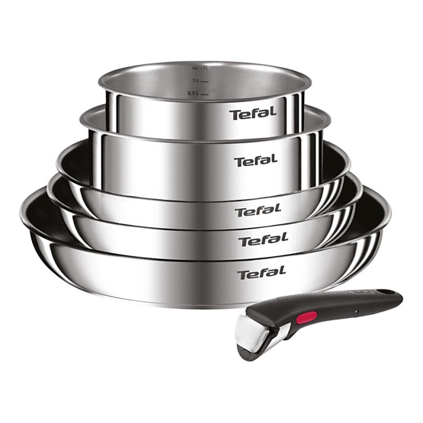 Tefal - Ensemble de 6 pièces INGENIO COOK en inox