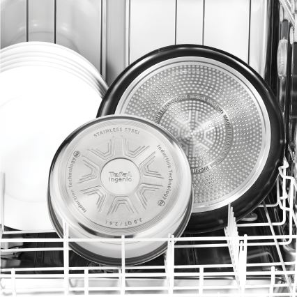 Tefal - Ensemble de 6 pièces INGENIO COOK en inox
