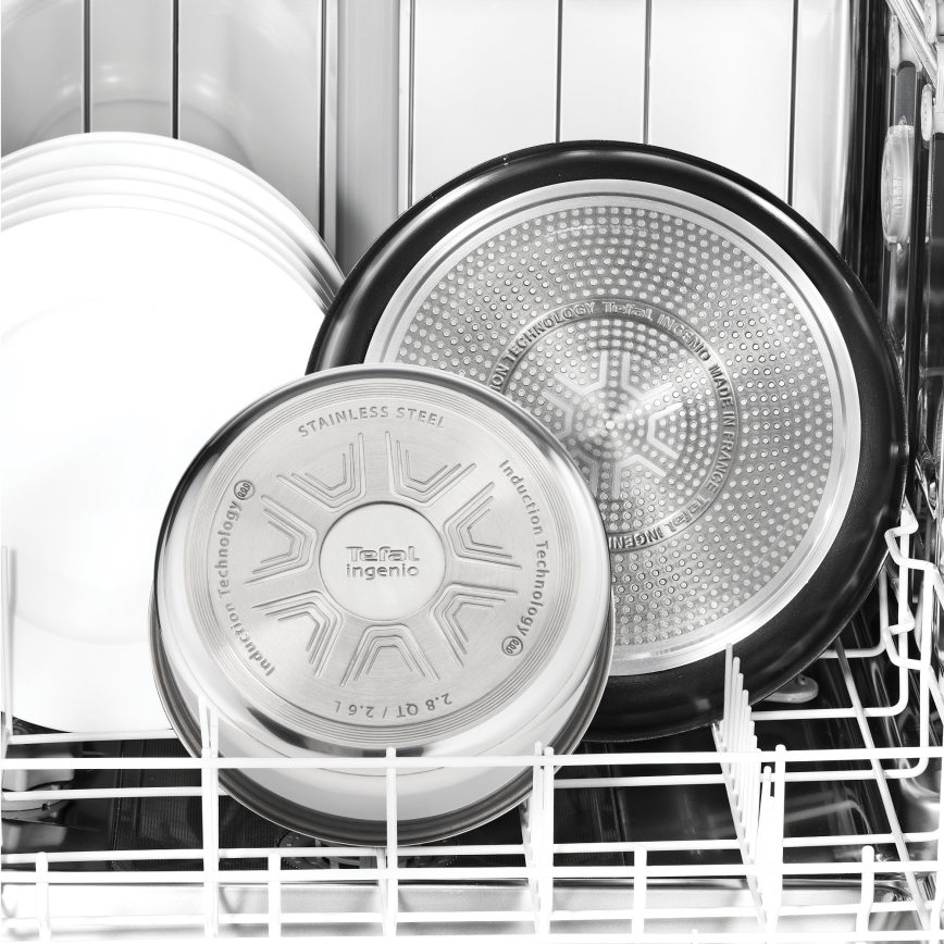 Tefal - Ensemble de 6 pièces INGENIO COOK en inox