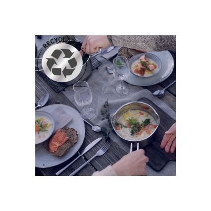 Tefal - Ensemble de casseroles 10 pièces NORDICA en acier inoxydable