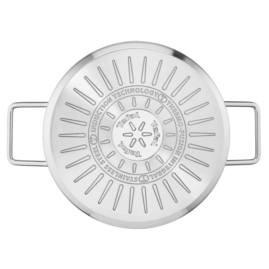 Tefal - Ensemble de casseroles 10 pièces NORDICA en acier inoxydable