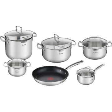 Tefal - Ensemble de cuisine 11 pièces DUETTO+