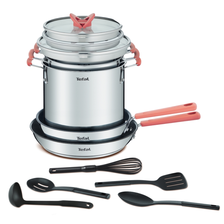 Tefal - Ensemble de cuisson 13 pièces OPTI'SPACE