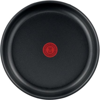 Tefal - Ensemble de poêles 3 pce INGENIO EASY COOK & CLEAN BLACK