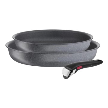 Tefal - Ensemble de poêles 3 pce INGENIO NATURAL FORCE