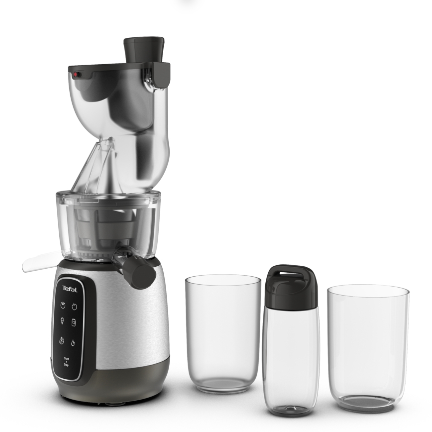 Tefal - Extracteur de jus ULTRA 200W/230V chrome mat