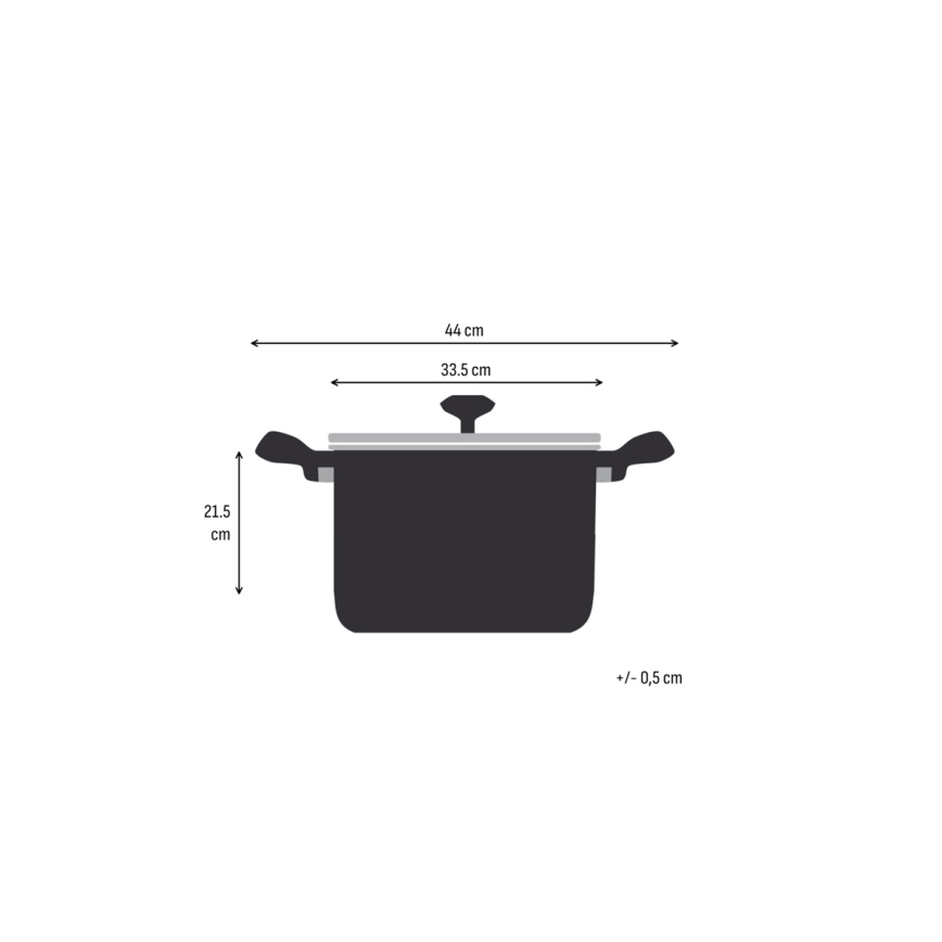 Tefal - Faitout avec couvercle EMOTION+ XL 32 cm
