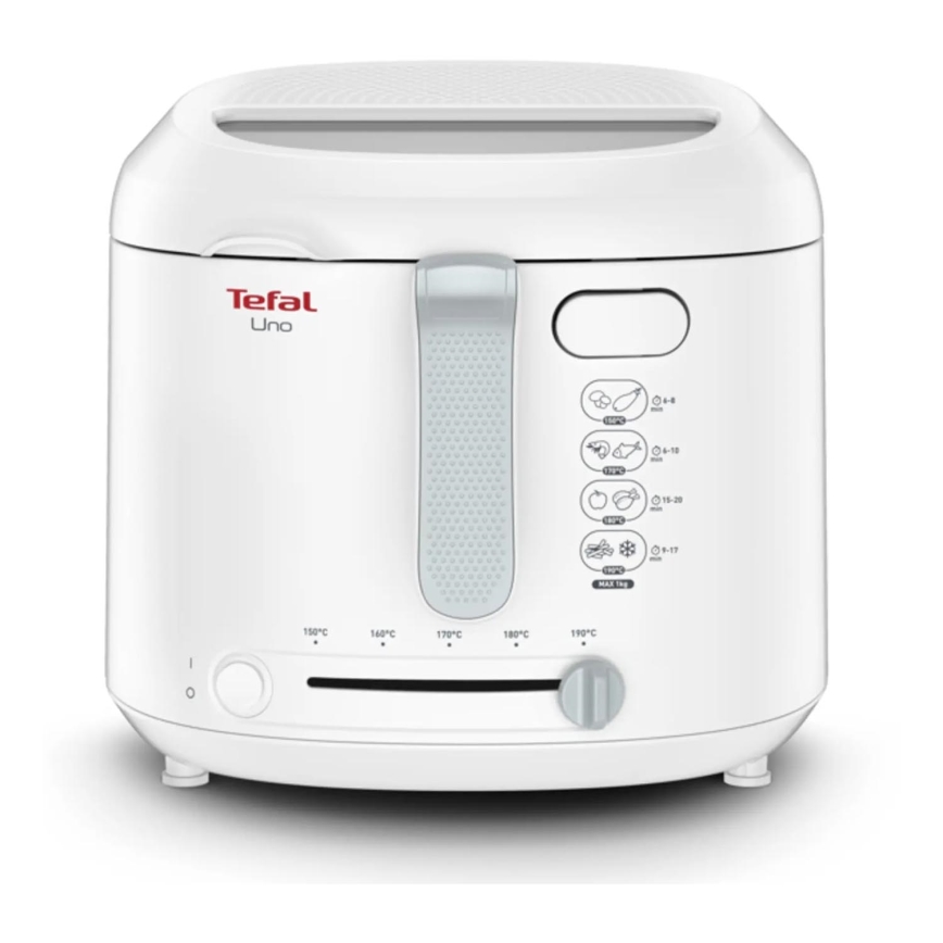 Tefal - Friteuse 1,8 l FRY UNO 1475W/230V blanc