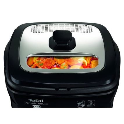 Tefal - Friteuse 2 l VERSALION DE LUXE 7 en 1 1600W/230V noir