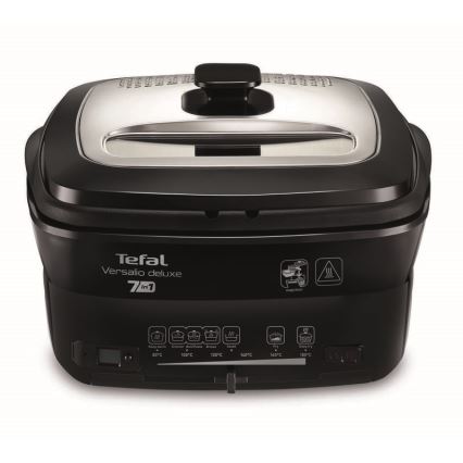 Tefal - Friteuse 2 l VERSALION DE LUXE 7 en 1 1600W/230V noir