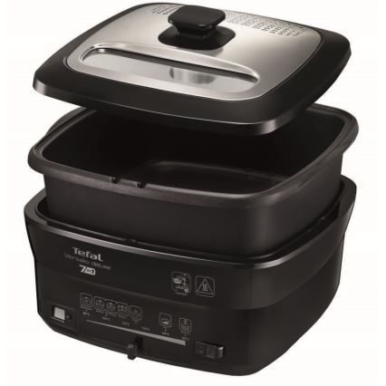 Tefal - Friteuse 2 l VERSALION DE LUXE 7 en 1 1600W/230V noir