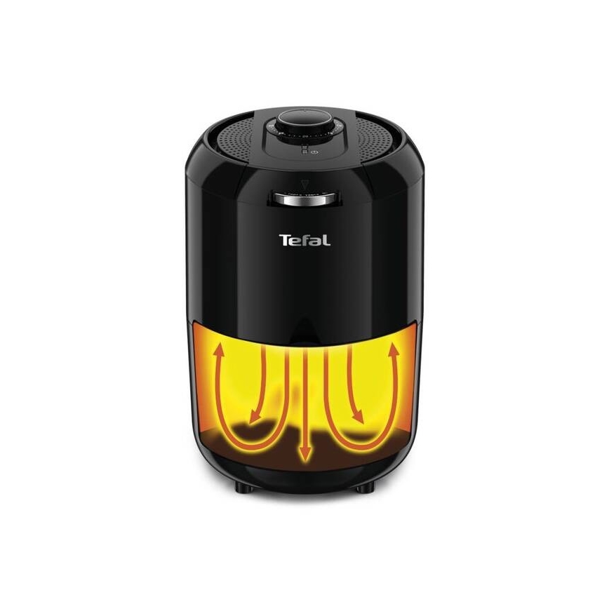 Tefal - Friteuse à air chaud 1,6 l EASY FRY COMPACT 1030W/230V noir