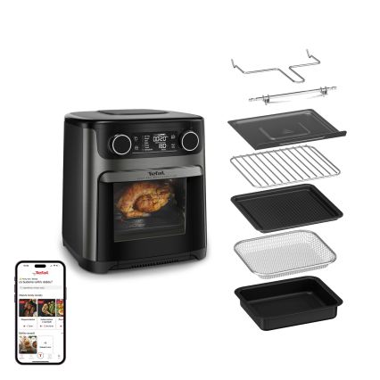 Tefal - Friteuse à air chaud 15 l EASY FRY 9 en 1 1800W/230V noire
