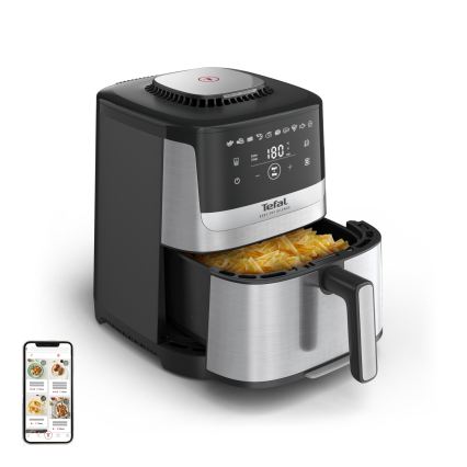 Tefal - Friteuse à air chaud 5 l EASY FRY SILENCE 10 en 1 1400-1670W/230V