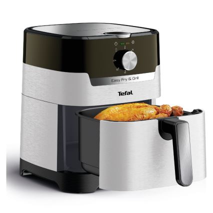 Tefal - Friteuse sans huile 4,2 l EASY FRY&GRILL 2-en-1 1550W/230V inox