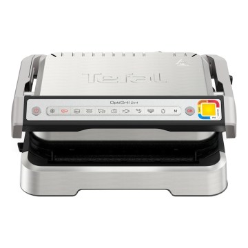 Tefal - Gril à contact OPTIGRILL 2 en 1 2100W/230V inox