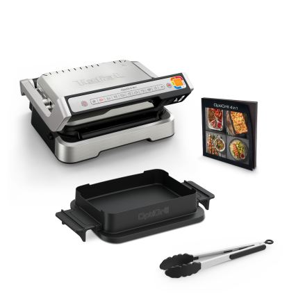 Tefal - Gril de contact OPTIGRILL 2100W/230V chrome mat