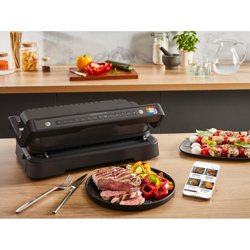 Tefal - Gril de contact OPTIGRILL 2200W/230V noir
