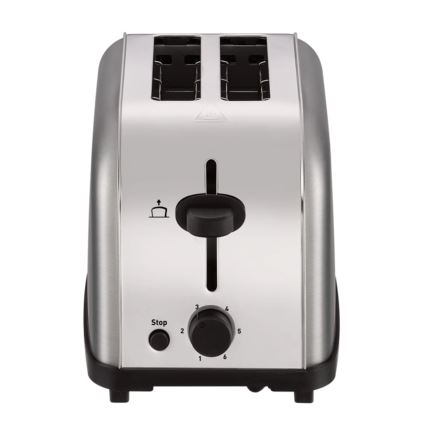 Tefal - Grille-pain à deux compartiments ULTRA MINI 700W/230V chrome