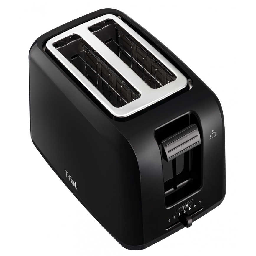 Tefal - Grille-pain à deux compartiments VITA 800W/230V noir