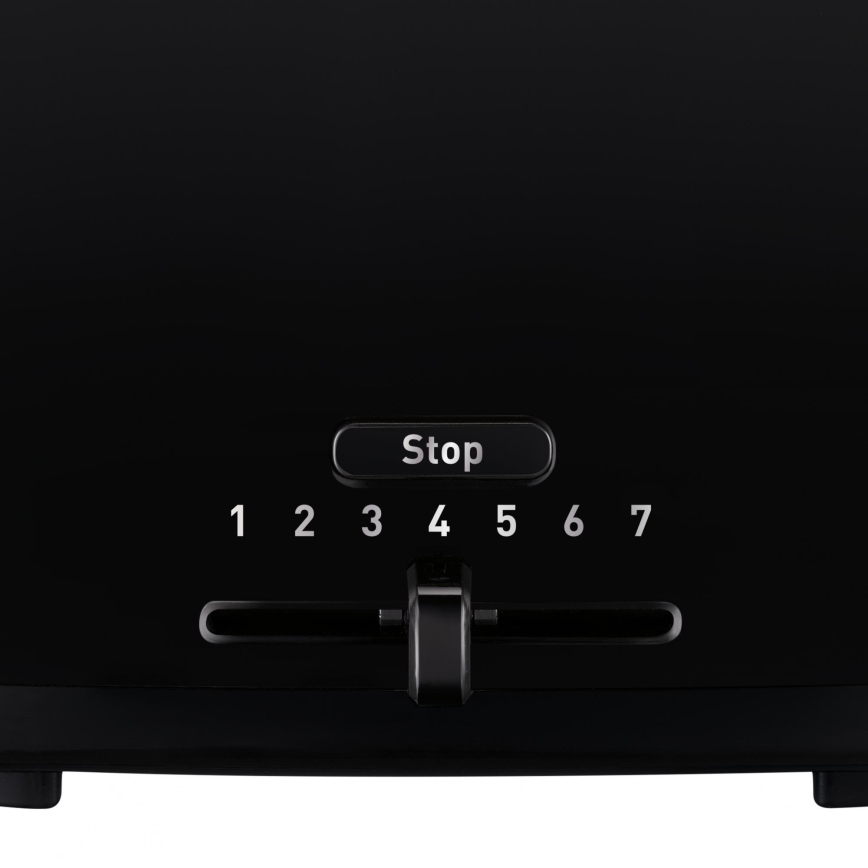 Tefal - Grille-pain à deux compartiments VITA 800W/230V noir