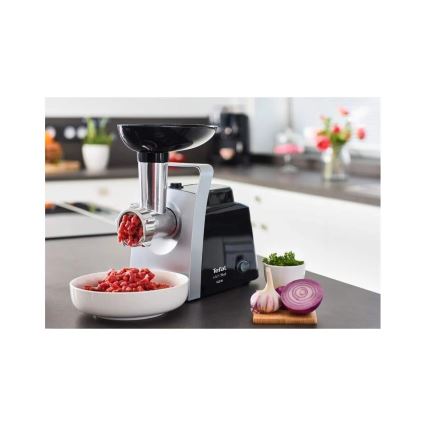 Tefal - Hachoir à viande 7 en 1 1400W/230V noir/argent