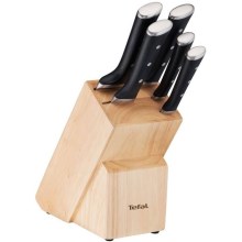 Tefal - Kit de couteaux de cuisine avec support ICE FORCE 6 pcs
