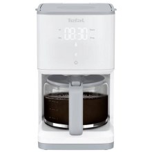 Tefal - Machine à café filtre et LCD écran SENSE 1000W/230V blanc