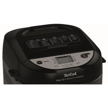 Tefal - Machine à pain PAIN&TRESORS 700W/230V noir