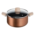 Tefal - Marmite avec couvercle RESPECT Ø 24 cm