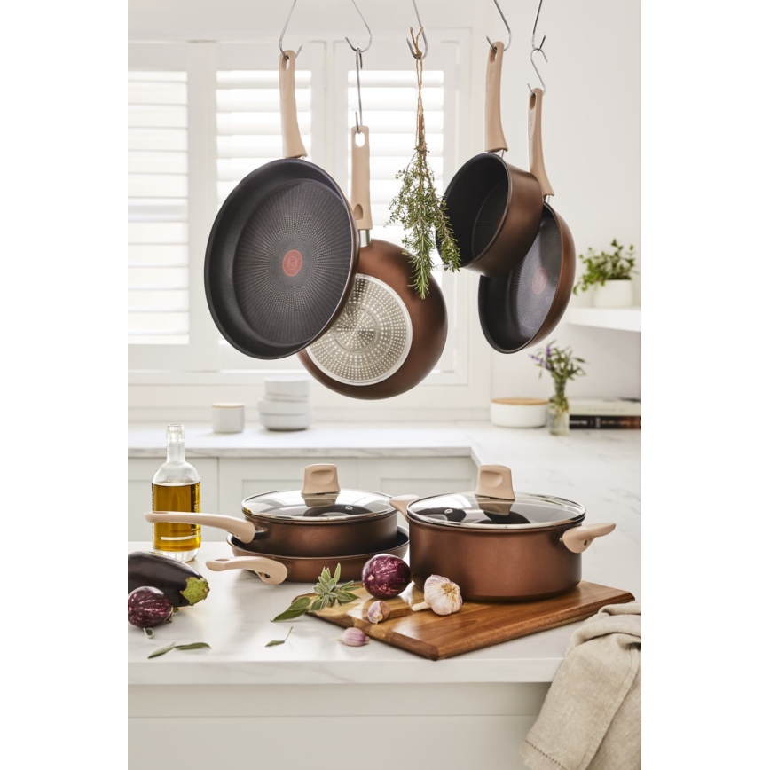 Tefal - Marmite avec couvercle RESPECT Ø 24 cm